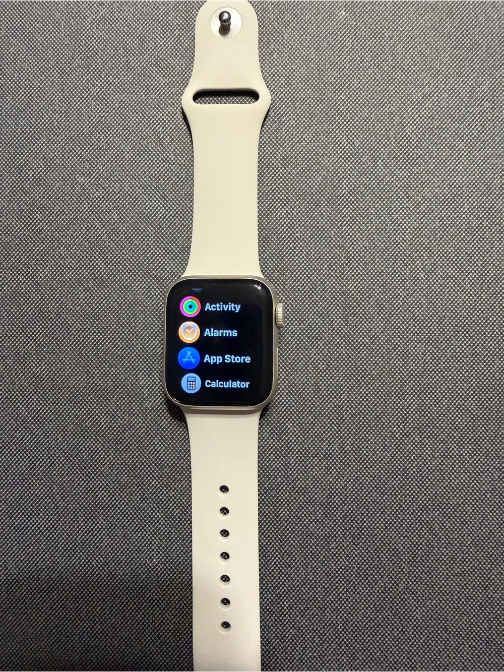 Apple Watch Series SE 3- White Sport Band Smartwatch
